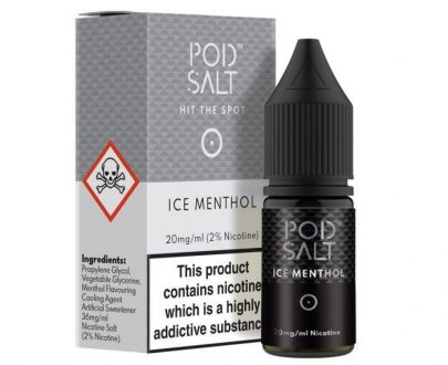 Pod Salt Ice Menthol 10ml Nicotine Salt E-Liquid PSEL0FIM11011