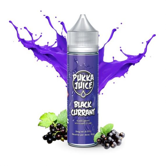 Pukka Juice - Blackcurrant 50ml Short Fill E-liquid PJFLECBLA6000