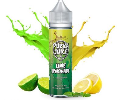 Pukka Juice - Lime Lemonade 50ml Short Fill E-Liquid PJFLF0LLE6000