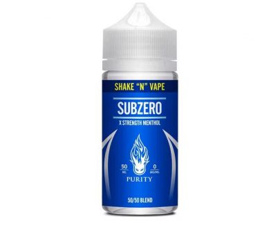 Purity - Shake and Vape SubZero 50ml Short Fill E-Liquid PUEL63SVS5000
