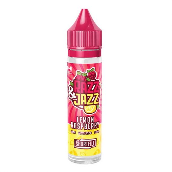 Razz & Jazz – Lemon Raspberry 50ml Short Fill E-Liquid RJELA7LR55000
