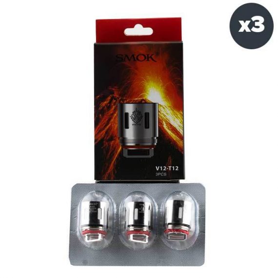Smok TFV12 V12-T12 Atomizer Heads (Pack of 3) SMAA08TVTB4F7