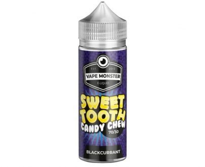 Sweet Tooth Candy Chew - Blackcurrant 100ml Short Fill E-Liquid STELF4CCB1000
