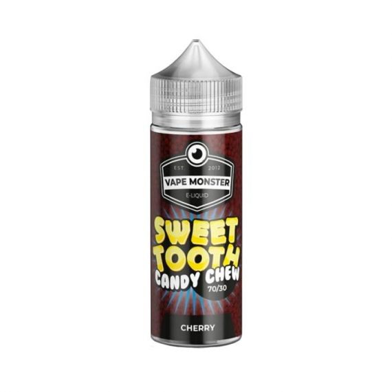 Sweet Tooth Candy Chew - Cherry 100ml Short Fill E-Liquid STEL94CCC1000