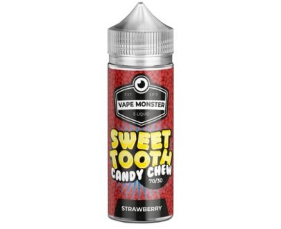 Sweet Tooth Candy Chew - Strawberry 100ml Short Fill E-Liquid STEL66CCS1000