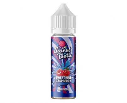 Sweet Tooth - Sweet Blue Raspberry 50ml Short Fill E-Liquid STELFESBR019F