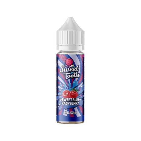 Sweet Tooth - Sweet Blue Raspberry 50ml Short Fill E-Liquid STELFESBR019F