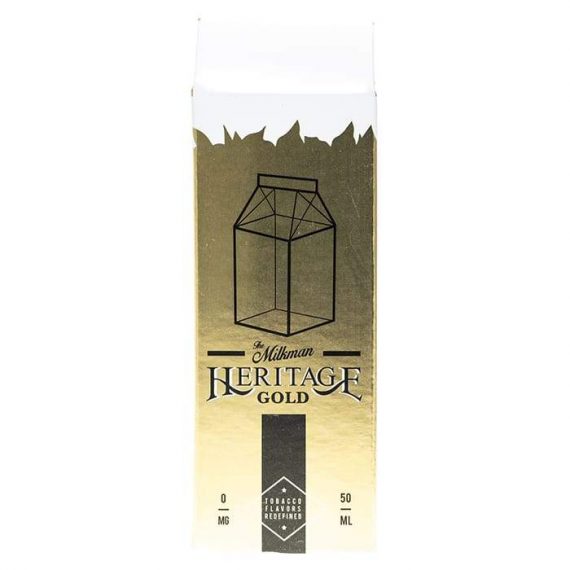 The Milkman - Heritage - Gold - 50ml Short Fill E-Liquid TMFL73HG55000