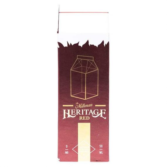The Milkman - Heritage - Red - 50ml Short Fill E-Liquid TMFL91HR55000