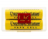 Vaping Outlaws Vape Cell 18650 25A 2500mAh Battery Twin Pack VOAC0EVC19FC0
