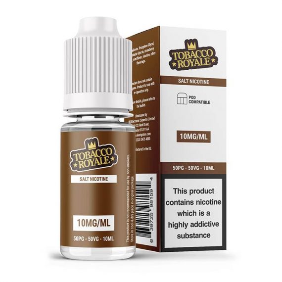 UK ECIG STORE - Salt Nicotine Tobacco Royale 10ml E-Liquid UEEL23SNT1020