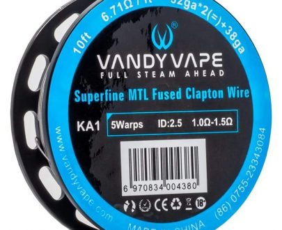 Vandy Vape - Superfine MTL Fused Clapton Wire - KA1 VVAC7ESMF38EE