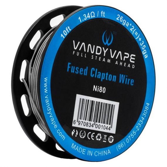Vandy Vape - Fused Clapton Wire Ni80 VVAC9EFCWE0B5